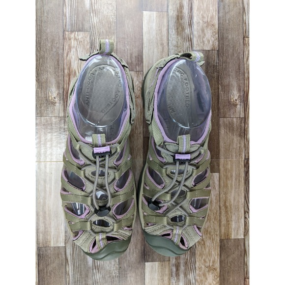 Keen Women's Whisper Sandal Size 9 US Olive Green Lavender Waterproof‎ Shoes - Picture 11 of 14